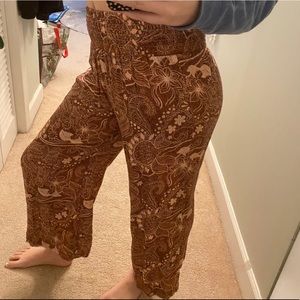 Jetty flowy flower print pants